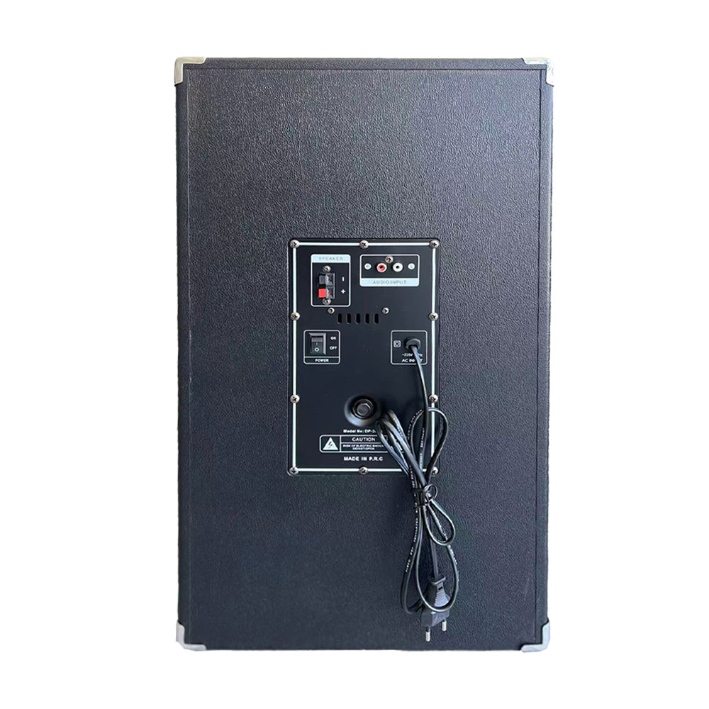 Set 2 Boxe, At Performance, Profesionale Active Smart Bass 284, 600W, Functie Bluetooth, SD Card, USB, Jocuri de lumini, Amplificator si Egalizator, Microfon Wireless + Telecomanda